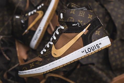 air jordan lv shoes|louis vuitton nike jordan 1s.